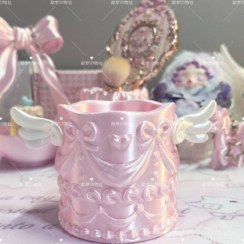 Luxury Skincare And Makeup Brands - Angel Wings Relief Makeup Brush Holder