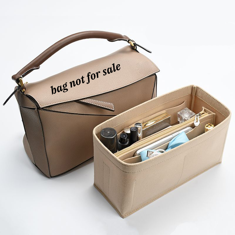 Luxury Skincare And Makeup Brands - Women Felt Insert Bag Purse Organizer