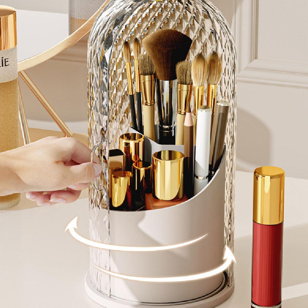 Makeup Brush Holder 360° Rotat - Luxury Skincare And Makeup Brands ulasan dan harga