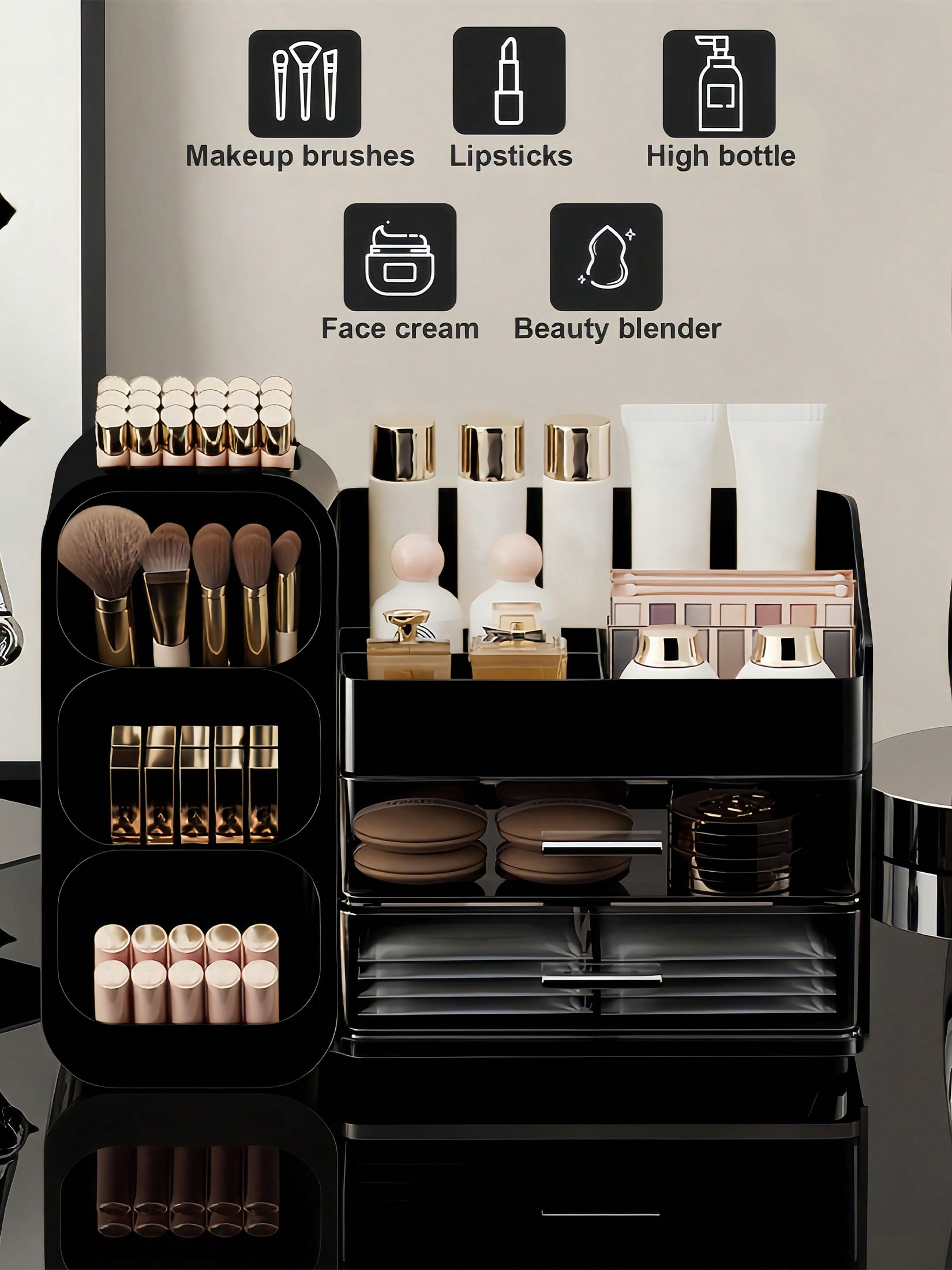 Makeup Organizer Modern Luxury - Luxury Skincare Gift Box ulasan dan harga