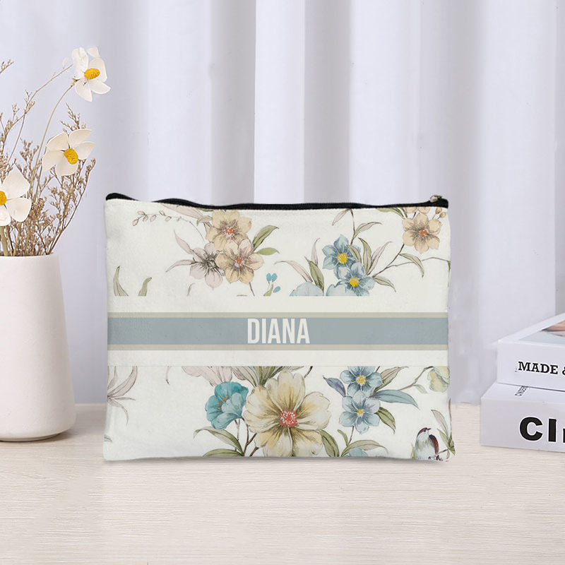 Custom Name Cosmetic Bag Trend - Luxury Skincare And Makeup Brands ulasan dan harga