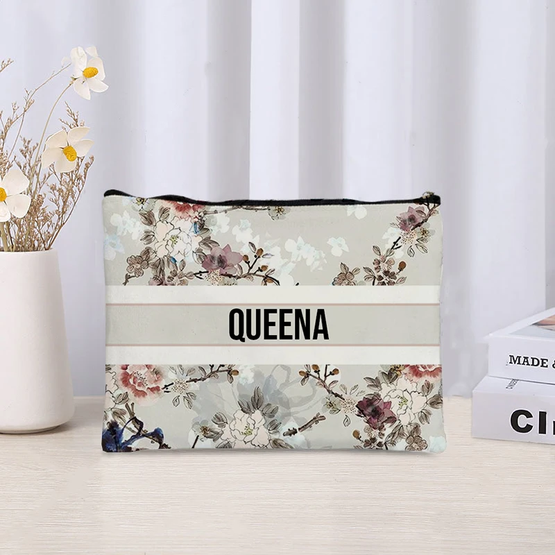 Custom Name Vintage Makeup Bag - Luxury Skincare And Makeup Brands ulasan dan harga