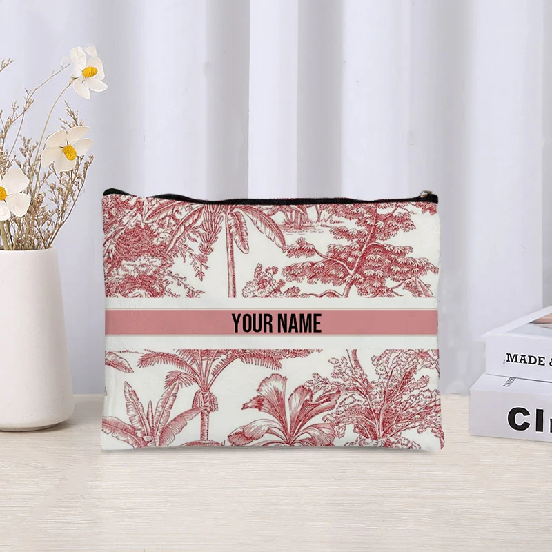Custom Name Vintage Makeup Bag - Luxury Skincare And Makeup Brands ulasan dan harga
